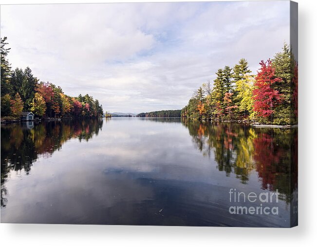 Fall Acrylic Print featuring the photograph Mainer's Fall by Anthony Baatz