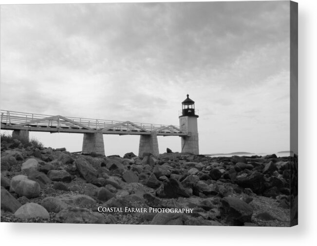 Lighthouse Acrylic Print featuring the photograph Marshall Point by Becca Wilcox