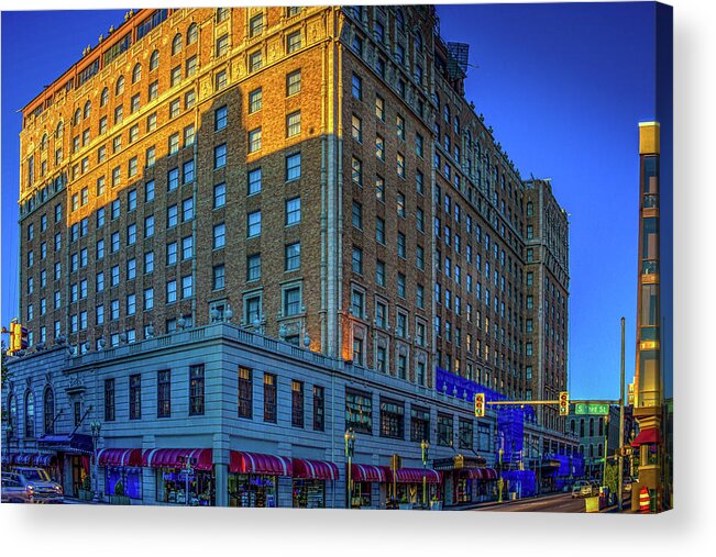 Peabody Hotel Acrylic Print featuring the photograph Memphis Peabody Hotel by Barry Jones