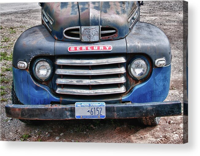 Antique Car Acrylic Print featuring the photograph Mercury 2234 by Guy Whiteley