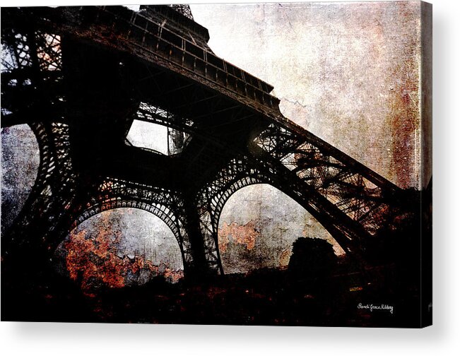 Paris Acrylic Print featuring the photograph Metal Beauty by Randi Grace Nilsberg