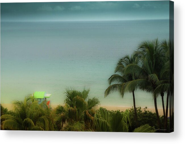 Fjm Multimedia Acrylic Print featuring the photograph Mid-Beach Miami-1 by Frank Mari