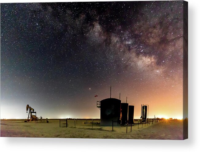 Battery Acrylic Print featuring the photograph Milky Way Lease by Jonas Wingfield