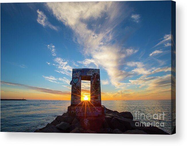 Photography Acrylic Print featuring the photograph Mission Beach 1 by Daniel Knighton