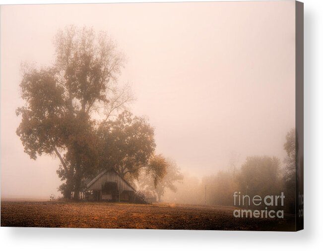 Missouri Bottoms Indian Summer Acrylic Print featuring the digital art Missouri Bottoms Indian Summer by William Fields