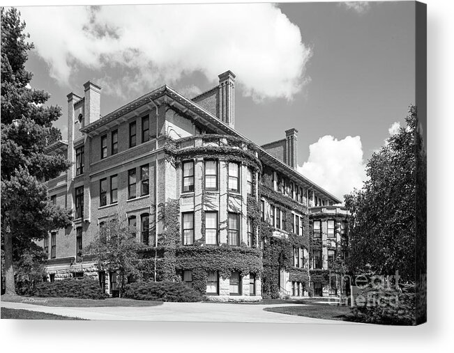 Missouri S&t Acrylic Print featuring the photograph Missouri University of Science and Technology Norwood Hall by University Icons