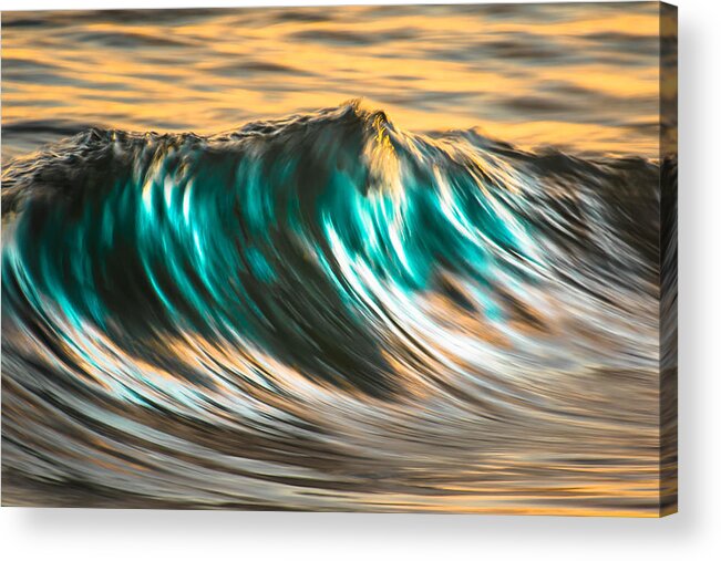 Surf Acrylic Print featuring the photograph Momentum by Micah Roemmling