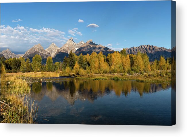 Fall Acrylic Print featuring the photograph Morning Glory by Ronnie And Frances Howard