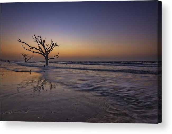 Sunrise Acrylic Print featuring the photograph Morning Glow on Edisto Island by Rick Berk