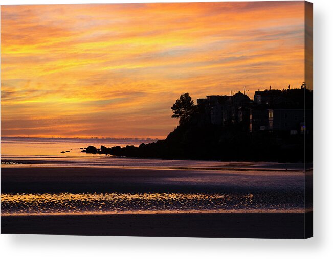 Sunrise Acrylic Print featuring the photograph Morning Gold by Ellen Koplow