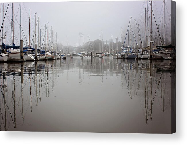 Harbor Acrylic Print featuring the photograph Morning in the Harbor by Deana Glenz