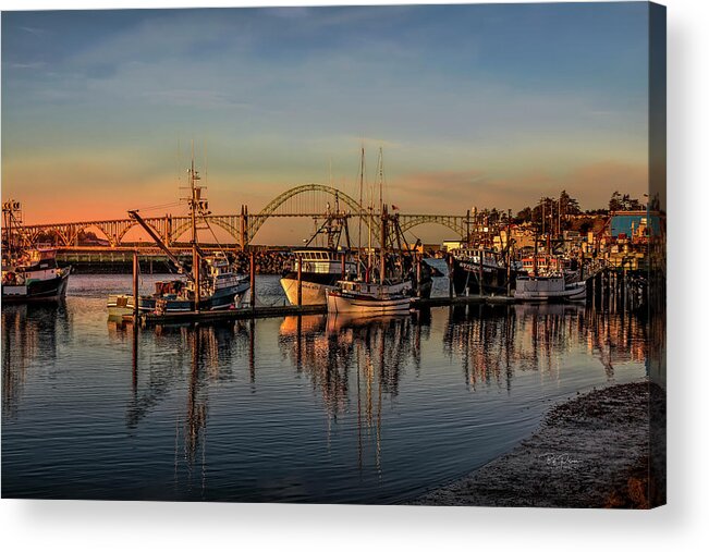 Ocean Acrylic Print featuring the photograph Morning Light by Bill Posner