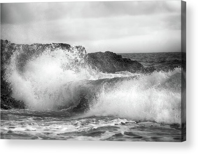 Kauai Acrylic Print featuring the photograph Morning Surf by Jason Wolters