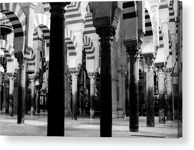 Cordoba Acrylic Print featuring the photograph Mosque Cathedral of Cordoba 3 by AM FineArtPrints