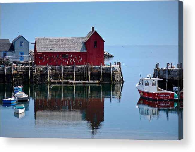 Motif Number One Acrylic Print featuring the photograph Motif Number One by Peggie Strachan