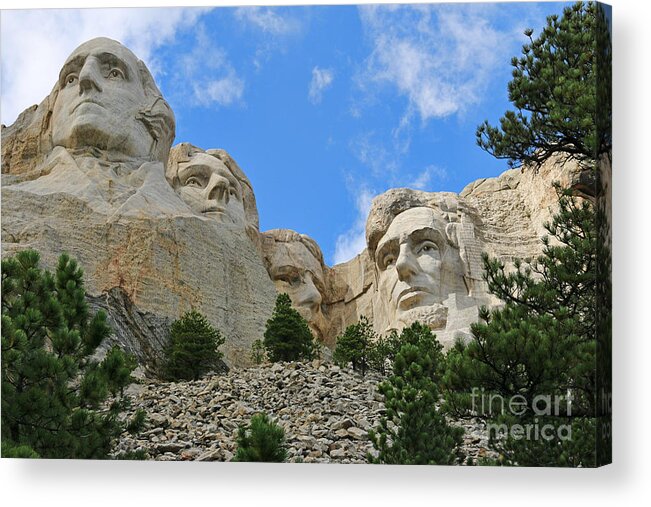 Mount Rushmore Acrylic Print featuring the photograph Mount Rushmore 8773 by Jack Schultz