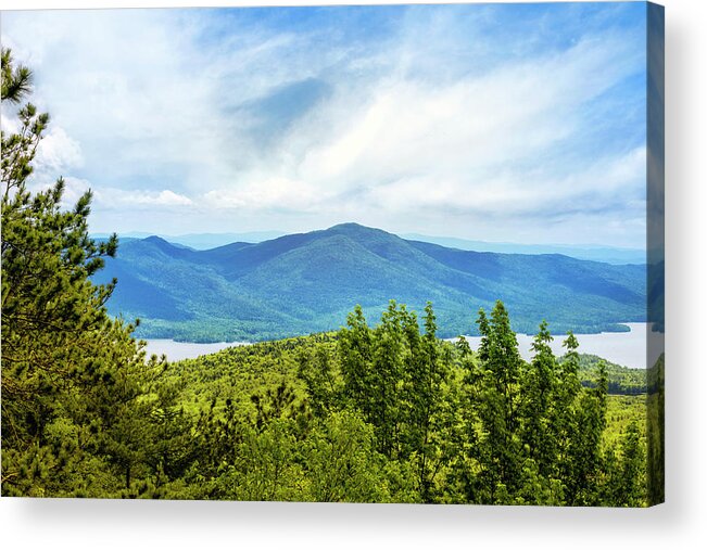 Adirondack Mountains Acrylic Print featuring the photograph Adirondacks Mountain View by Christina Rollo