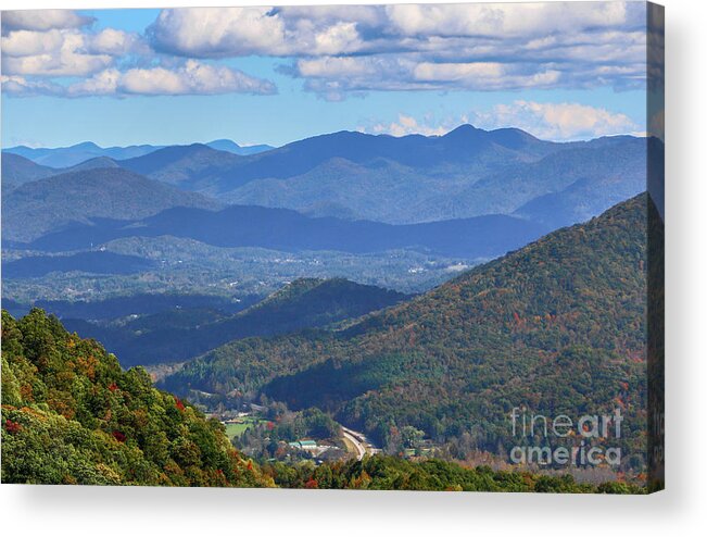 Mountain Acrylic Print featuring the photograph Mountain View by Tom Claud