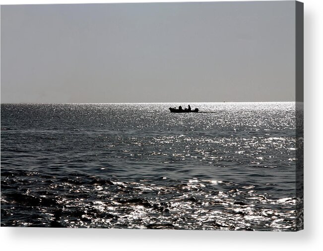 Water Acrylic Print featuring the photograph MPrints - Crystal Blue by M Stuart
