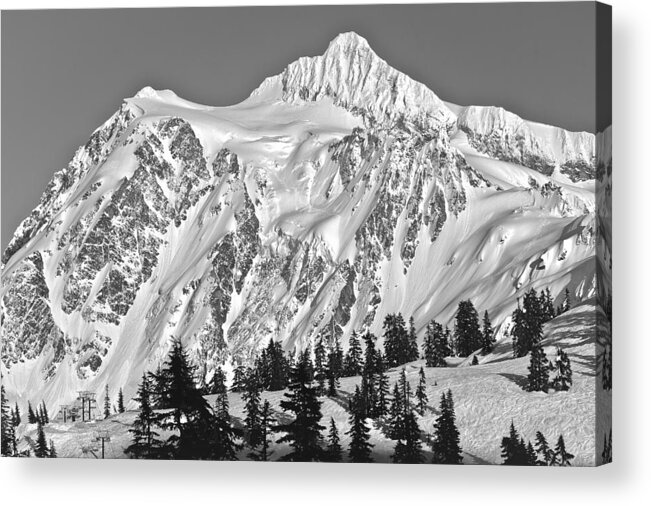 Mt Shuksan Acrylic Print featuring the photograph Mt Shuksan by Tony Locke