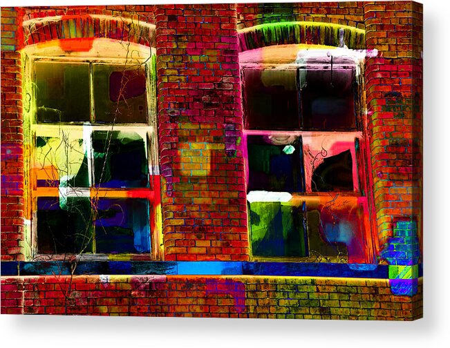 Walls Acrylic Print featuring the photograph Multicolores by Ricardo Dominguez