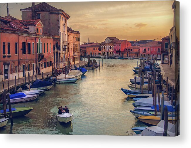 Murano Acrylic Print featuring the photograph Murano Late Afternoon by Brian Tarr