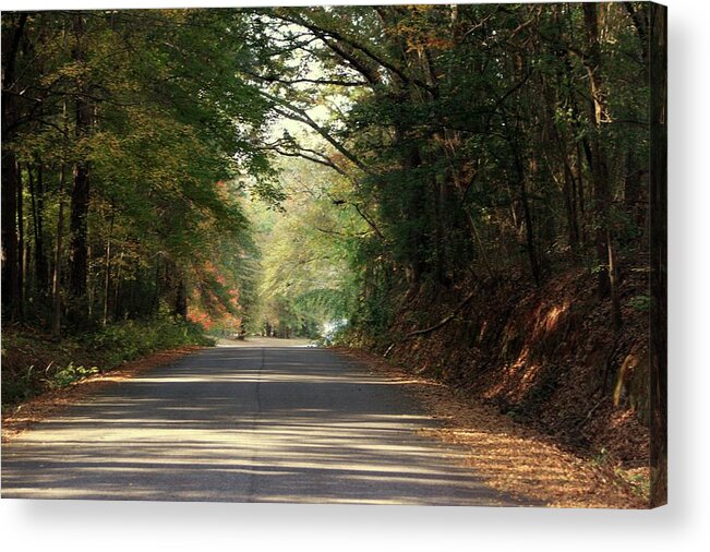 Murphy Mill Road Acrylic Print featuring the photograph Murphy Mill Road by Jerry Battle