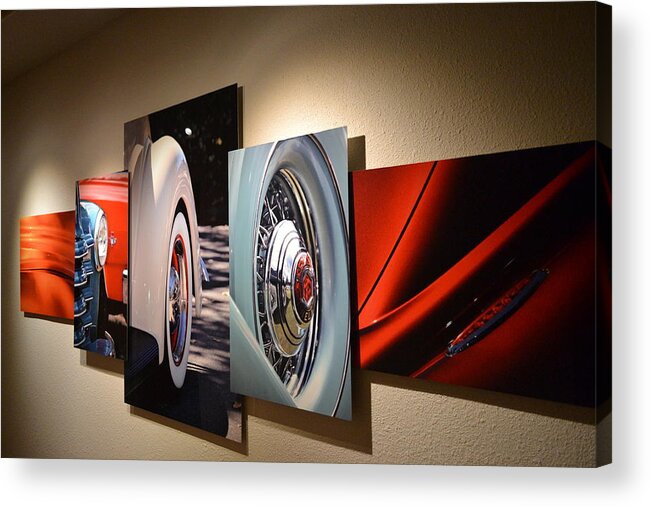  Acrylic Print featuring the photograph My Art on the wall by Dean Ferreira