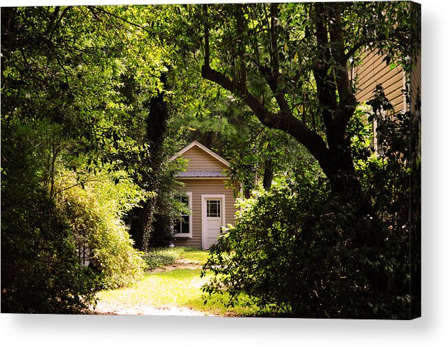 Pinehurst Acrylic Print featuring the photograph My Secret Dreaming Place by Paulette B Wright