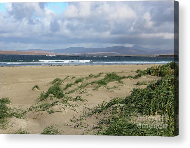 Natural Heritage Area Acrylic Print featuring the photograph Narin Beach Donegal Ireland #2 by Eddie Barron