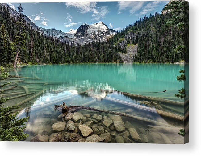 Joffre Lakes Acrylic Print featuring the photograph Natural Beauty of British Columbia by Pierre Leclerc Photography