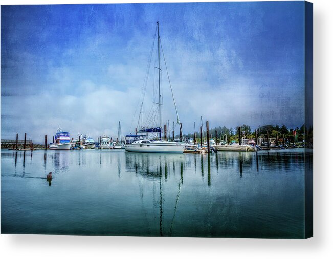 Boats Acrylic Print featuring the photograph Nautical Dreams by Debra and Dave Vanderlaan