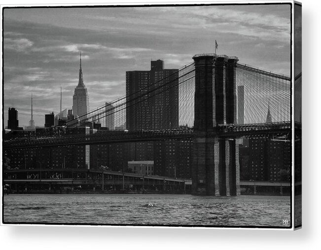 New York City Acrylic Print featuring the photograph New York Landmarks by John Meader