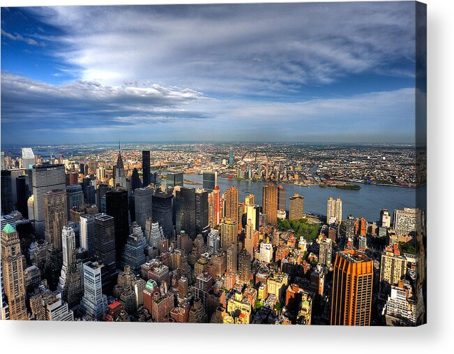 Ny Acrylic Print featuring the photograph New York New York by Don Mennig