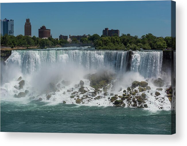 Canada Acrylic Print featuring the photograph Niagara Falls, New York by Brenda Jacobs