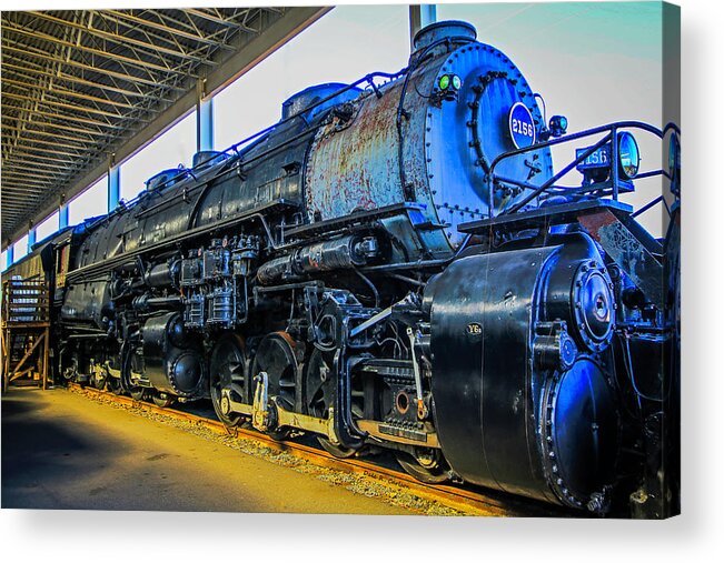 Steam Engine Acrylic Print featuring the photograph Norfolk and Western 2156 by Dale R Carlson