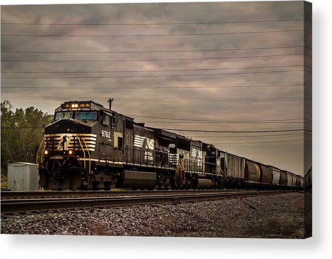 Locomotive Acrylic Print featuring the photograph Norfolk Southern by Ron Pate