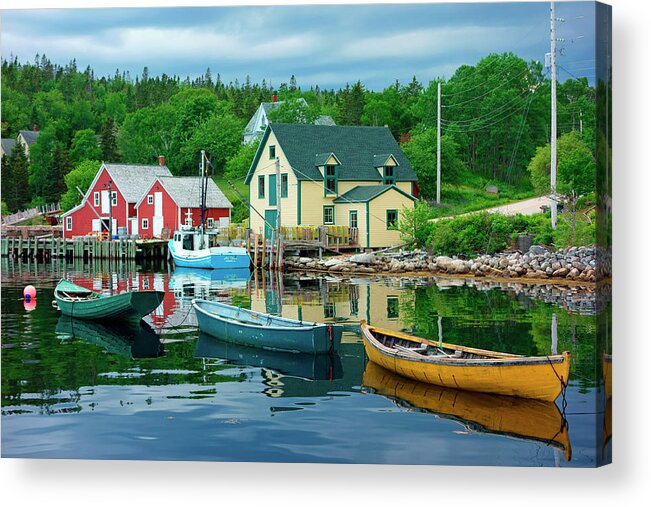 Canada Acrylic Print featuring the photograph Northwest Cove, Nova Scotia, Canada by Gary Corbett