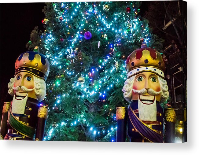 Nutcrackers Acrylic Print featuring the photograph Nutcrackers On Guard by Mick Anderson