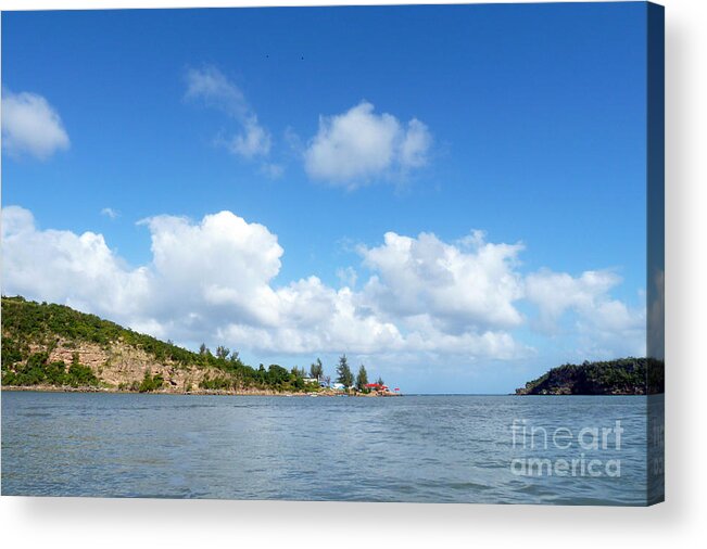 Photography Acrylic Print featuring the photograph Ocean opening by Francesca Mackenney