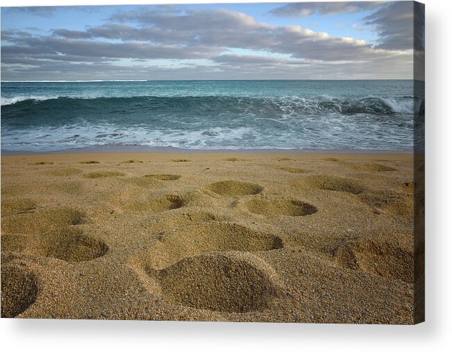 Oceanfront View Acrylic Print featuring the photograph Oceanfront View by Steven Michael