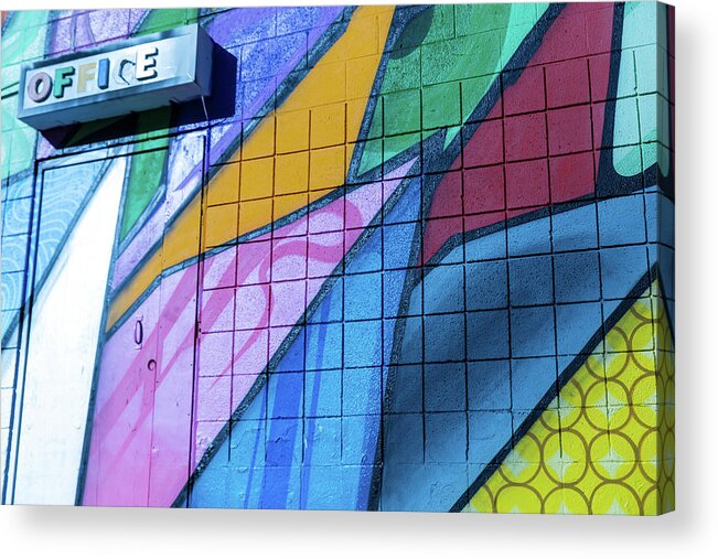 Mural Acrylic Print featuring the photograph Office by Lora Lee Chapman