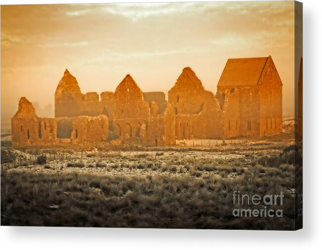 Old Irish Ruins Acrylic Print featuring the photograph Old Irish Ruins by Imagery by Charly