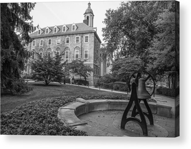 Penn State Acrylic Print featuring the photograph Old Main Penn State University by John McGraw