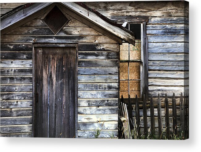 Schoolhouse Acrylic Print featuring the photograph Old Schoolhouse by Theresa Tahara