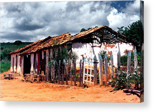 Warehouse Acrylic Print featuring the photograph Old Stable by Amarildo Correa