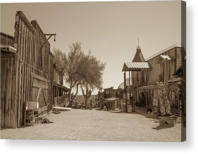 Western Acrylic Print featuring the photograph Old West 4 by Darrell Foster