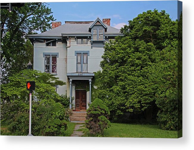 Old West End Acrylic Print featuring the photograph Old West End- The Laskey House by Michiale Schneider