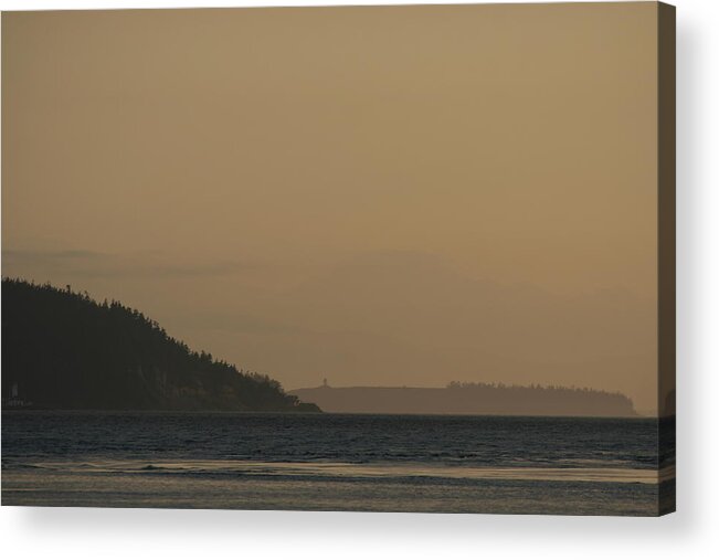 Olympic Lighthouses Acrylic Print featuring the photograph Olympic Lighthouses by Dylan Punke