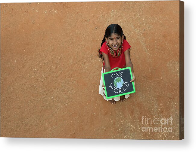 Indian Acrylic Print featuring the photograph Oneness by Tim Gainey